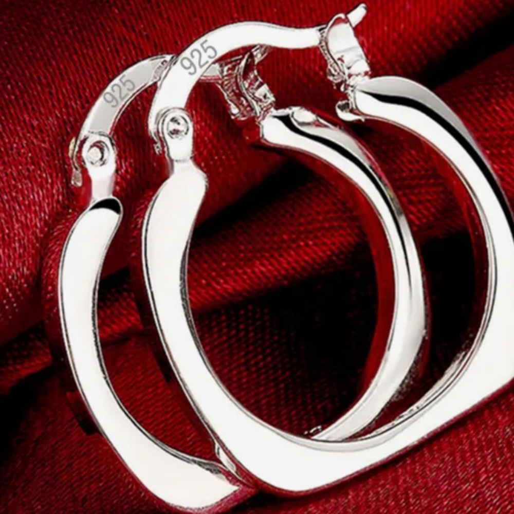 Sterling silver earrings